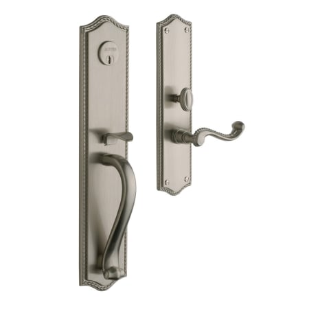 A large image of the Baldwin 6963.RENT Lifetime Satin Nickel