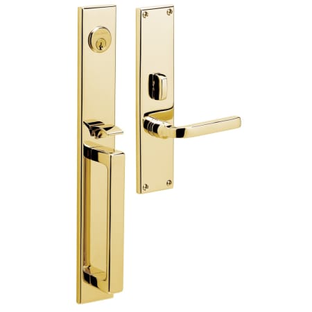 A large image of the Baldwin 6976.LFD Lifetime Polished Brass