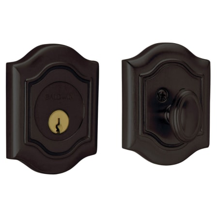 A large image of the Baldwin 8237 Oil Rubbed Bronze