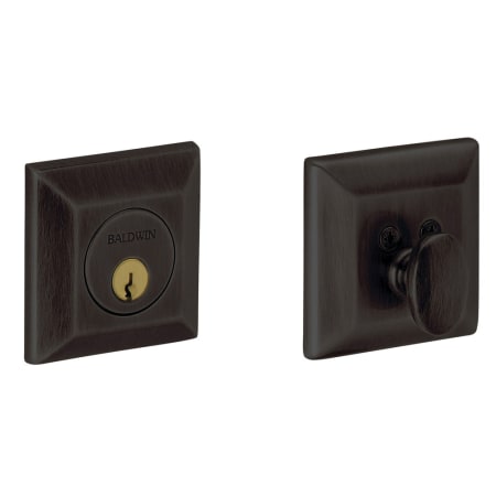 A large image of the Baldwin 8254 Oil Rubbed Bronze