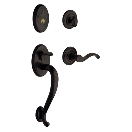 A large image of the Baldwin 85315.LDBL Oil Rubbed Bronze