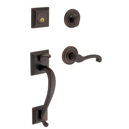 A large image of the Baldwin 85320.LDBL Oil Rubbed Bronze