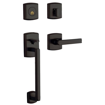 A large image of the Baldwin 85386.LDBL Oil Rubbed Bronze