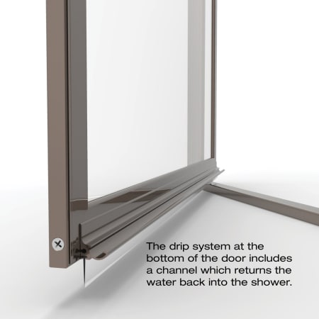 A large image of the Basco A001-5CL Basco-A001-5CL-Drip Rail Image