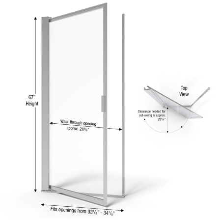 A large image of the Basco A002-8CL Basco-A002-8CL-Dimensions