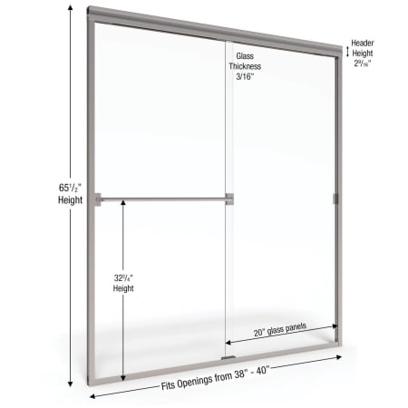 A large image of the Basco CLCH05A4065CL Alternate View