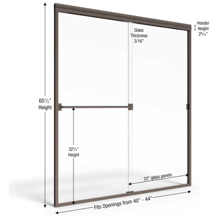 A large image of the Basco CLCH05A4465CL Alternate View