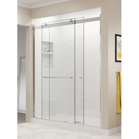 A large image of the Basco RTLA05B6070CL Brushed Nickel