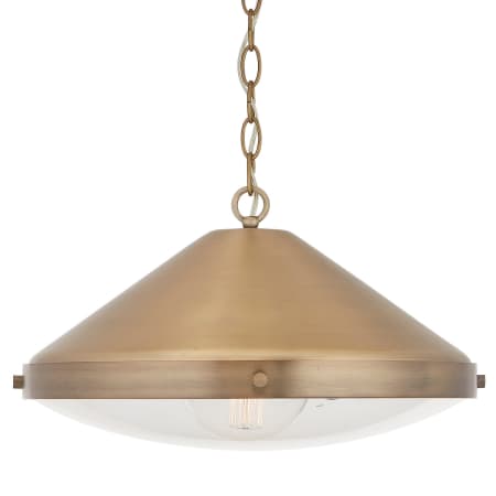 A large image of the Bellevue CA9D315A Aged Brass