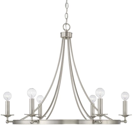 A large image of the Bellevue CACH10022 Brushed Nickel