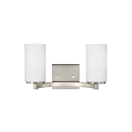 A large image of the Bellevue SGBF31803 Brushed Nickel