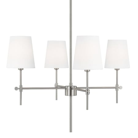 A large image of the Bellevue SGCH55277 Brushed Nickel