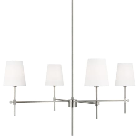 A large image of the Bellevue SGCH81944 Brushed Nickel