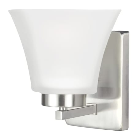A large image of the Bellevue SGWS66320 Brushed Nickel