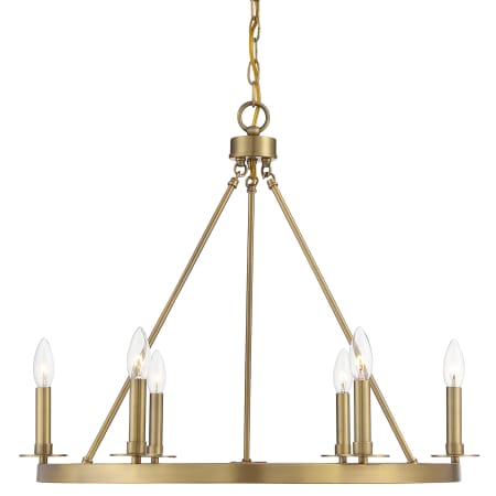 A large image of the Bellevue SH10093 Natural Brass