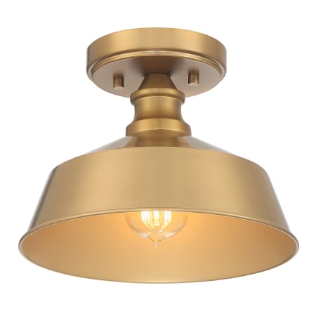 A large image of the Bellevue SH50398 Natural Brass