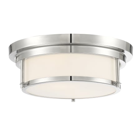 A large image of the Bellevue SH60062 Polished Nickel