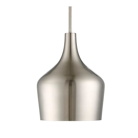 A large image of the Bellevue SH70020 Brushed Nickel