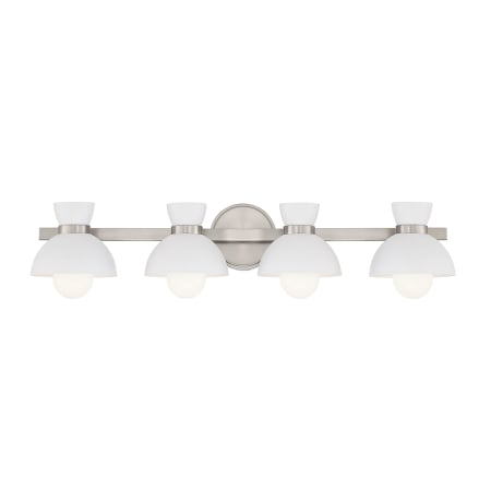 A large image of the Bellevue SH80076 Brushed Nickel