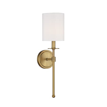 A large image of the Bellevue SH90057 Natural Brass