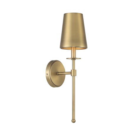 A large image of the Bellevue SH90084 Natural Brass