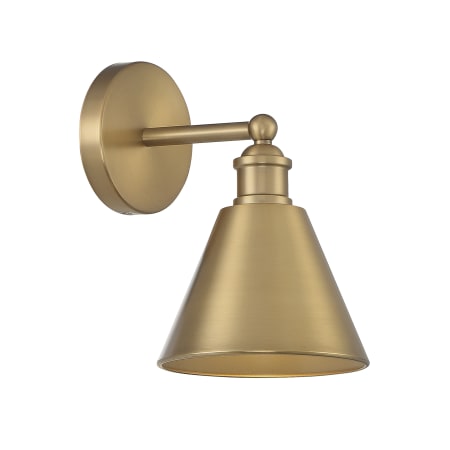 A large image of the Bellevue SH90087 Natural Brass