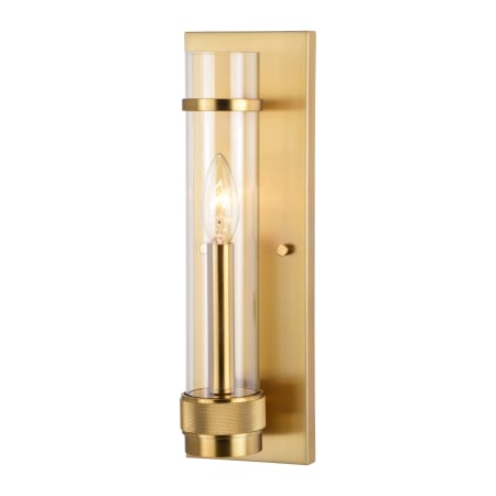 A large image of the Bellevue VXBF71430 Satin Brass