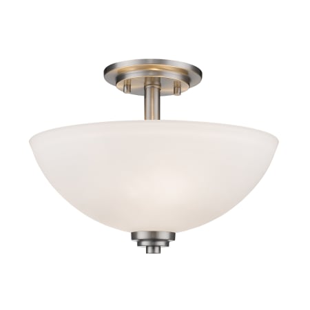 A large image of the Bellevue ZCF11603 Brushed Nickel