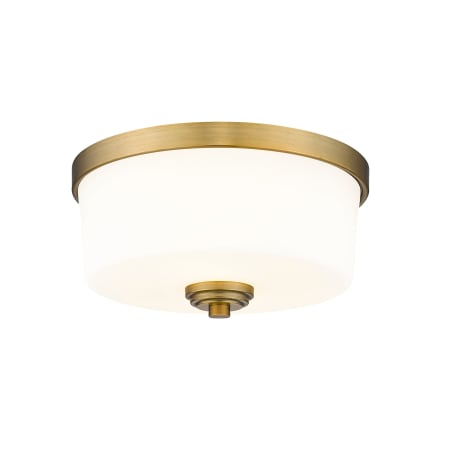 A large image of the Bellevue ZCF32362 Heritage Brass