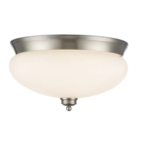 A large image of the Bellevue ZCF53703 Brushed Nickel