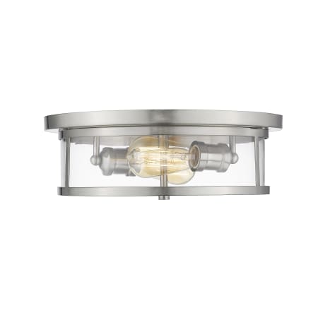 A large image of the Bellevue ZCF59580 Brushed Nickel