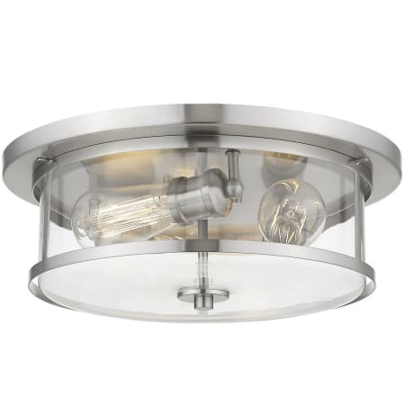 A large image of the Bellevue ZCF99057 Brushed Nickel