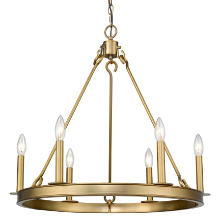 A large image of the Bellevue ZCH57551 Olde Brass