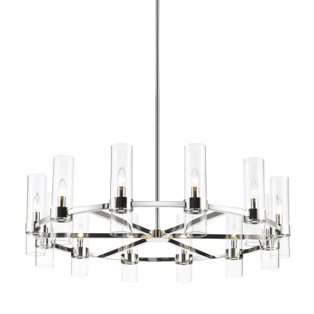 A large image of the Bellevue ZCH81540 Polished Nickel