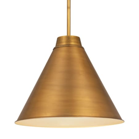 A large image of the Bellevue ZP16287 Rubbed Brass