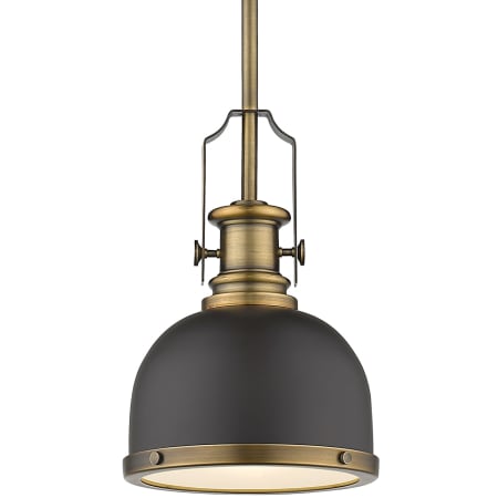 A large image of the Bellevue ZP65340 Bronze / Heritage Brass