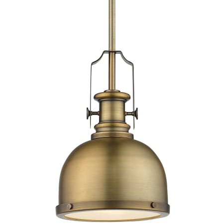 A large image of the Bellevue ZP65340 Heritage Brass