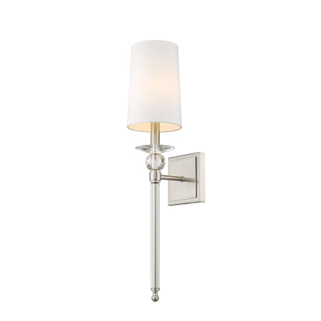 A large image of the Bellevue ZWS27098 Brushed Nickel