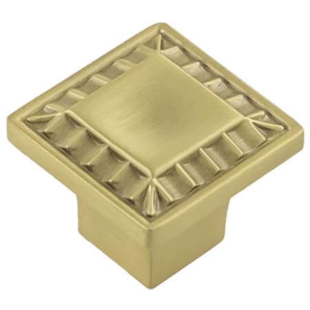 A large image of the Belwith Keeler B056407 Brushed Golden Brass