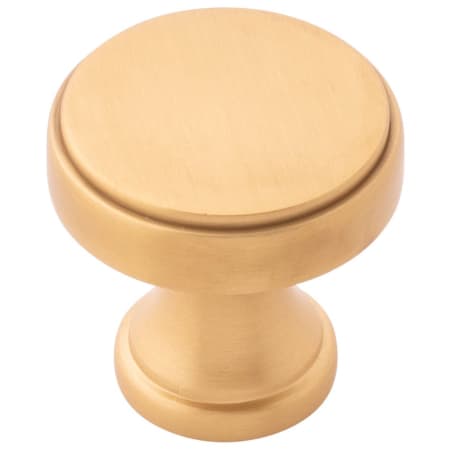 A large image of the Belwith Keeler B077459 Brushed Golden Brass