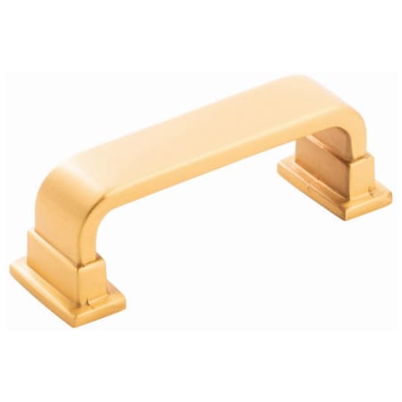 A large image of the Belwith Keeler B077892 Brushed Golden Brass