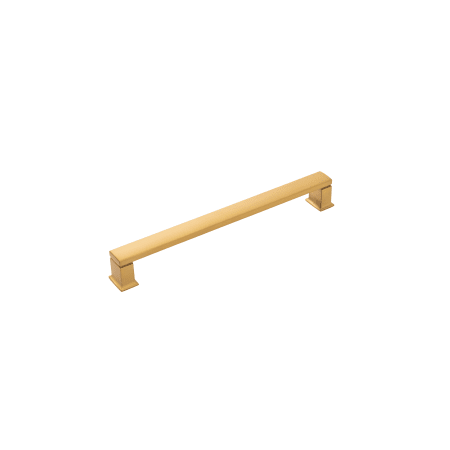 A large image of the Belwith Keeler B077932 Brushed Golden Brass