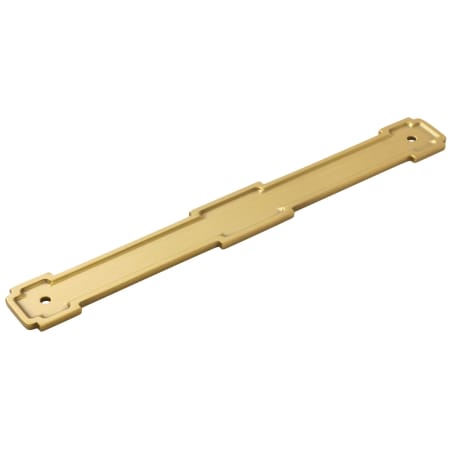 A large image of the Belwith Keeler B079454 Brushed Golden Brass