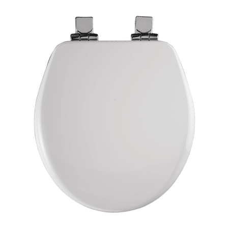 Bemis 9170chsl 047 Black Round Close Front Toilet Seat With Chrome Hinges And Lid With Whisper Close And Sta Tite Seat Fastening System Faucetdirect Com