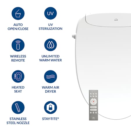 A large image of the Bemis HV5000E White