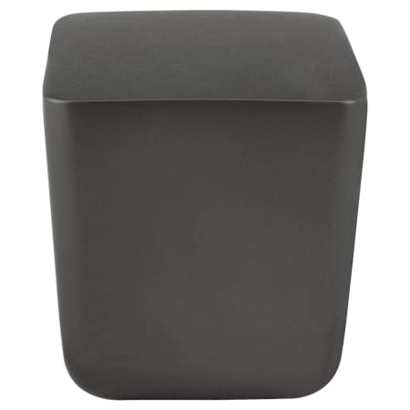 A large image of the Berenson BN-RCH-MINI-LG-SQ-KNOB Charcoal Gray