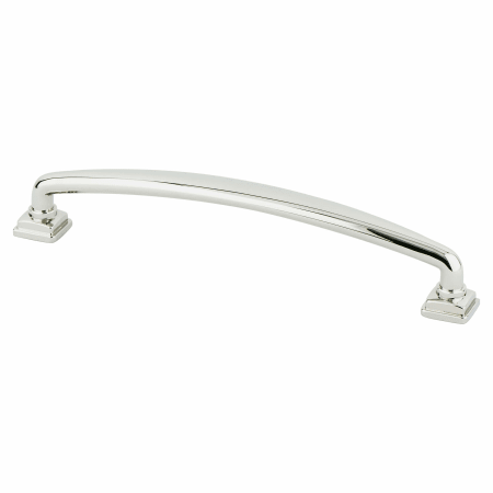 A large image of the Berenson 1293-1-P Polished Nickel
