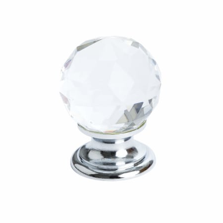 A large image of the Berenson 7031 Silver / Faceted Crystal