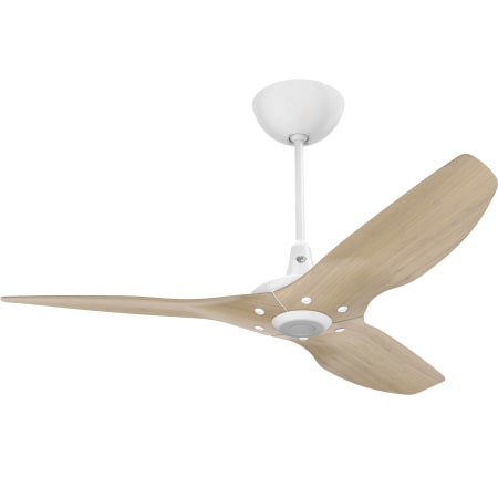 A large image of the Big Ass Fans Haiku Universal Mount White 52 White / Natural Bamboo