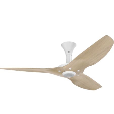 A large image of the Big Ass Fans Haiku Low Profile White 52 White / Natural Bamboo